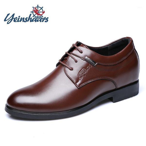 yeinshaars men casual leather shoes lace up breathable height increasing shoes for wedding party growing taller 6cm invisible1, Black
yeinshaars men casual leather shoes lace up breathable height increasing shoes for wedding party growing taller 6cm invisible1, Black