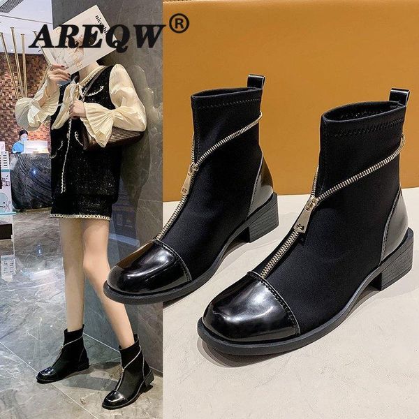 boots 2021 women's autumn winter casual black flat thick soles short women 
boots 2021 women's autumn winter casual black flat thick soles short women