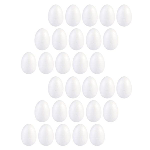 30pcs painting foam egg teaching children diy craft practice solid egg model (7x5.2cm
30pcs painting foam egg teaching children diy craft practice solid egg model (7x5.2cm