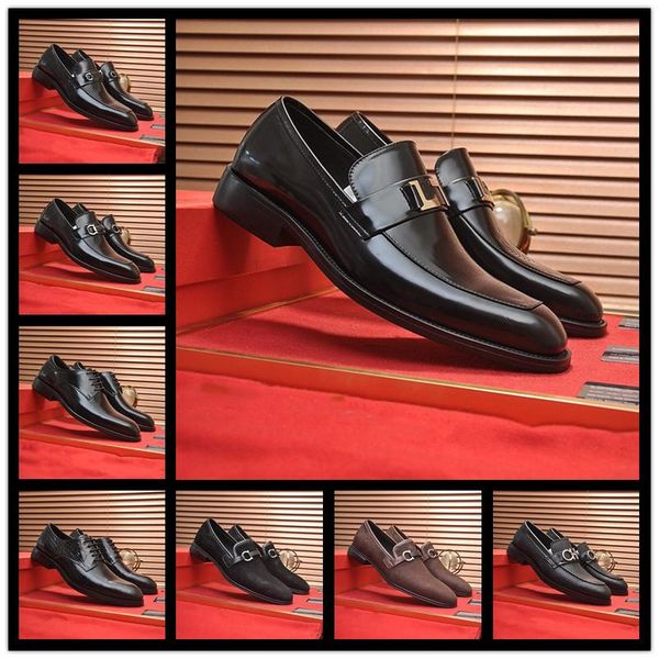 a1 men leather shoes men dress shoes formal wedding party shoes for men retro brogueluxury brand men's oxfords, Black
a1 men leather shoes men dress shoes formal wedding party shoes for men retro brogueluxury brand men's oxfords, Black