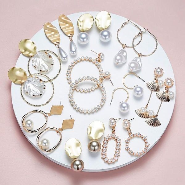 dangle & chandelier elegant irregular simulated pearl drop earrings for women 2021 fashion geometric statement earring hanging brincos jewel, Silver
dangle & chandelier elegant irregular simulated pearl drop earrings for women 2021 fashion geometric statement earring hanging brincos jewel, Silver