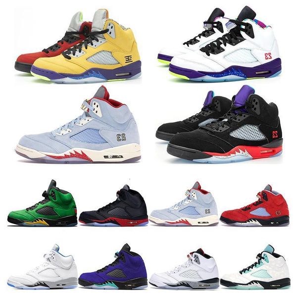 5s 2020 mens trainers basketball shoes jumpman 5 what the bred white cement fire red hyper royal oregon men sports sneaker fashion outdoor, Black
5s 2020 mens trainers basketball shoes jumpman 5 what the bred white cement fire red hyper royal oregon men sports sneaker fashion outdoor, Black