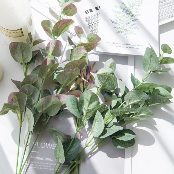 artificial leaves branch retro green silk eucalyptus leaf vase for home decor wedding fake plant faux fabric foliage room flores
artificial leaves branch retro green silk eucalyptus leaf vase for home decor wedding fake plant faux fabric foliage room flores