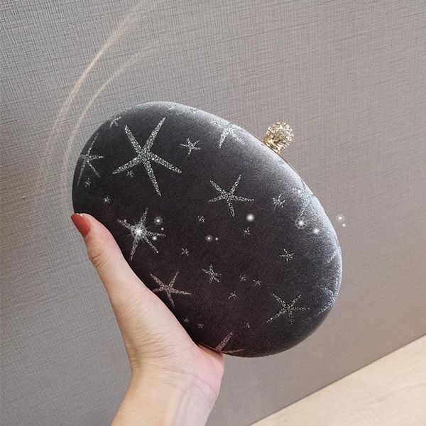 evening bags est velvet bag ins corduroy fashion round diamond star party gray mini clutches
evening bags est velvet bag ins corduroy fashion round diamond star party gray mini clutches