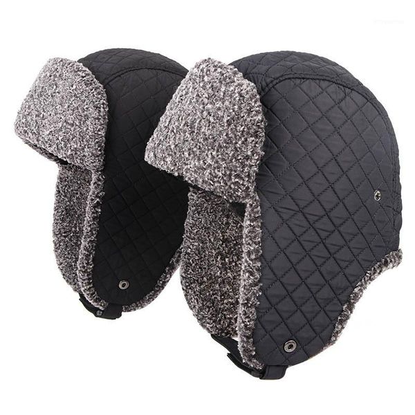 bomber fur lined winter trapper hat hat windproof simple ear caps thicken waterproof warm1, Blue;gray
bomber fur lined winter trapper hat hat windproof simple ear caps thicken waterproof warm1, Blue;gray