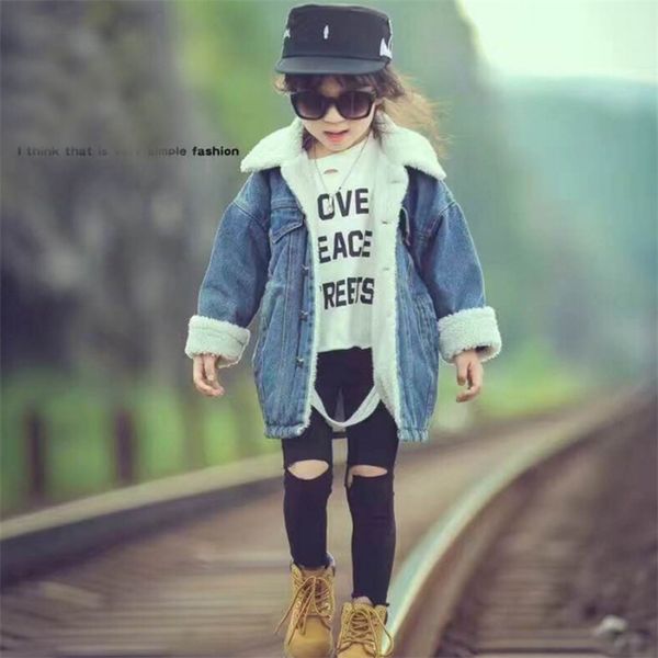 baby girl boy denim jacket fleece thick toddle kid cashmere jean coat child windbreaker jacket baby outwear spring autumn winter lj201202, Blue;gray
baby girl boy denim jacket fleece thick toddle kid cashmere jean coat child windbreaker jacket baby outwear spring autumn winter lj201202, Blue;gray