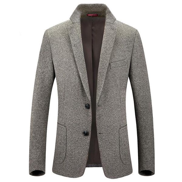 men's tweed fall / winter 2020 new men's coat woollen blazer korean casual jacket coat suit for men, Black
men's tweed fall / winter 2020 new men's coat woollen blazer korean casual jacket coat suit for men, Black