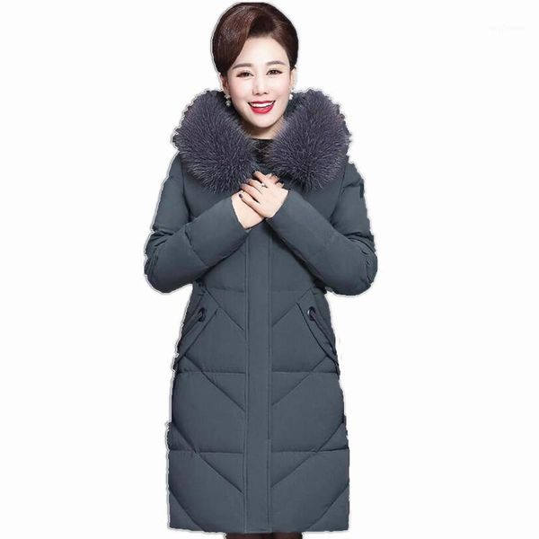 women's down & parkas plus size 6xl 7xl middle aged winter jacket women hooded fur collar parka long womens cotton coat warm overcoat1, Black
women's down & parkas plus size 6xl 7xl middle aged winter jacket women hooded fur collar parka long womens cotton coat warm overcoat1, Black