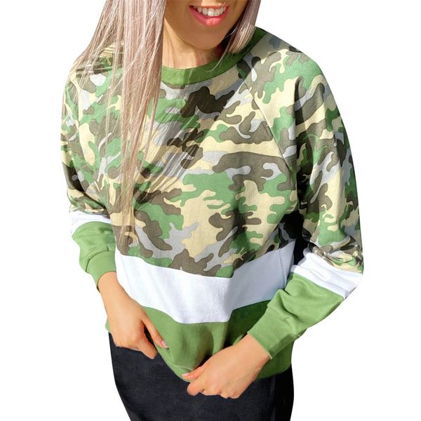 camouflage sweatshirt women's leopard print pullover hoodie autumn sweatshirts long sleeve kg-442, Black
camouflage sweatshirt women's leopard print pullover hoodie autumn sweatshirts long sleeve kg-442, Black