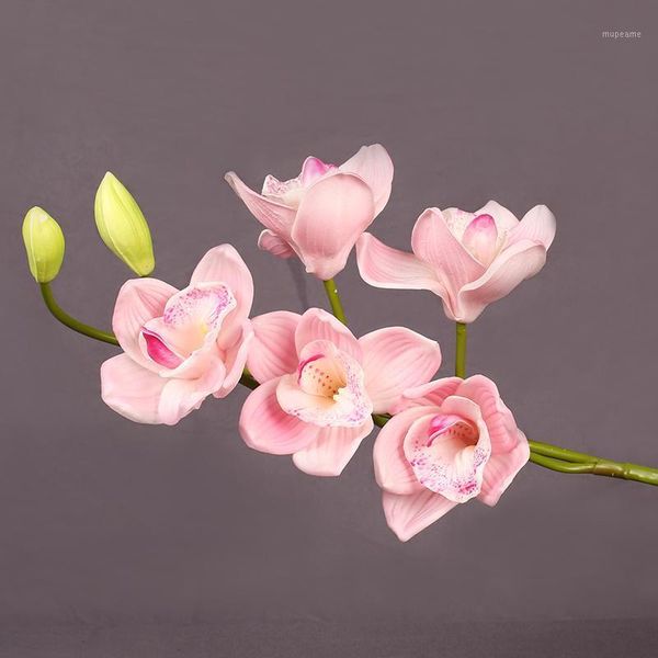 decorative flowers & wreaths diy projects home wedding el decor artificial flower arrangement material pu cymbidium hookerianum1
decorative flowers & wreaths diy projects home wedding el decor artificial flower arrangement material pu cymbidium hookerianum1