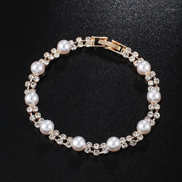 2020 new fashionable pearl bracelet and bangle for woman crystal simple bracelets woman jewelry party gifts #b2681, Black
2020 new fashionable pearl bracelet and bangle for woman crystal simple bracelets woman jewelry party gifts #b2681, Black