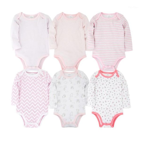 rompers 6pcs toddler roupas de born baby bodysuits set 100% cotton boys girls pajamas clothes infant long sleeve underwear1, Blue
rompers 6pcs toddler roupas de born baby bodysuits set 100% cotton boys girls pajamas clothes infant long sleeve underwear1, Blue