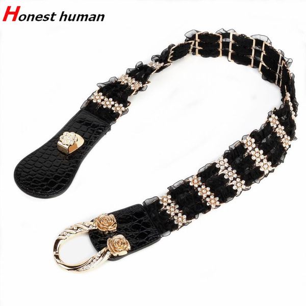 fashion luxury women wide elastic waistband female gold flower c buckle dress belt rhinestone lace coat decorative girdle party, Black;brown
fashion luxury women wide elastic waistband female gold flower c buckle dress belt rhinestone lace coat decorative girdle party, Black;brown