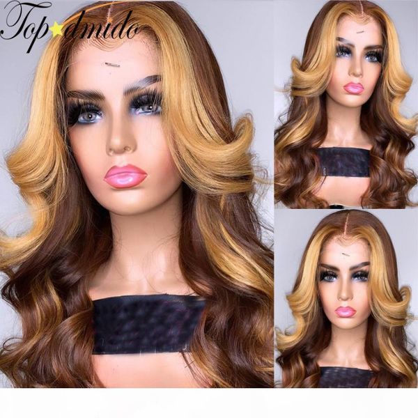 dmido honey blonde 13x6 lace front wig with baby hair brazilian human hair wig with middle part body wave gluless lace wigs, Black;brown
dmido honey blonde 13x6 lace front wig with baby hair brazilian human hair wig with middle part body wave gluless lace wigs, Black;brown
