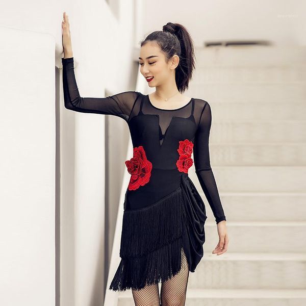 new women tassel latin dance dresses tango samba rumba cha cha salsa performance dresses ballroom practice wear costume1, Black;red
new women tassel latin dance dresses tango samba rumba cha cha salsa performance dresses ballroom practice wear costume1, Black;red