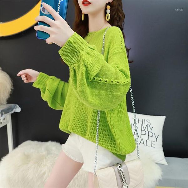 thin knit shirt female hollow avocado green shirt 2019 spring and autumn new korean version of the loose pullover sweater1, White;black
thin knit shirt female hollow avocado green shirt 2019 spring and autumn new korean version of the loose pullover sweater1, White;black