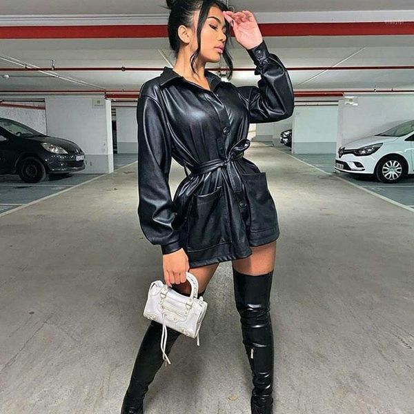 jenniferkiss 2020 autumn winter pu leather fashion jacket coats women fleece single breasted high street outerwear casual coats1, Black;brown
jenniferkiss 2020 autumn winter pu leather fashion jacket coats women fleece single breasted high street outerwear casual coats1, Black;brown