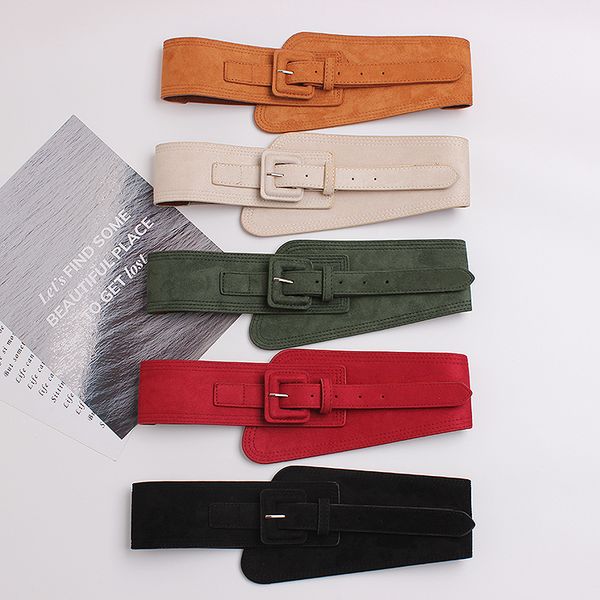 2020 new fashion women girdle belts female elastic shirt wide belt women casual belts, Black;brown
2020 new fashion women girdle belts female elastic shirt wide belt women casual belts, Black;brown