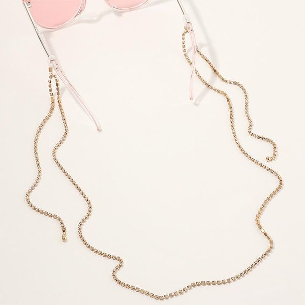 sunglasses frames european metal rhinestone eyeglasses chain for women female punk vintage gold anti-lost lanyard strap holder safety yjl6, Silver
sunglasses frames european metal rhinestone eyeglasses chain for women female punk vintage gold anti-lost lanyard strap holder safety yjl6, Silver