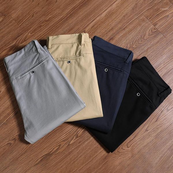 classic style men's business casual pants new autumn khaki light grey navy black elasticity slim-fit cotton brand trousers male1
classic style men's business casual pants new autumn khaki light grey navy black elasticity slim-fit cotton brand trousers male1