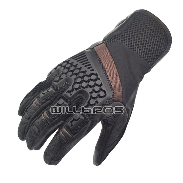 the new one 3 sands gloves motorcycle motocross geniune leather glove black brown for street moto riding, Blue;gray
the new one 3 sands gloves motorcycle motocross geniune leather glove black brown for street moto riding, Blue;gray