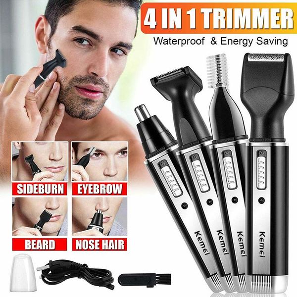 electric nose & ear trimmers kemei 4 in1 hair trimmer clipper professional painless eyebrow and facial for men women removal razor
electric nose & ear trimmers kemei 4 in1 hair trimmer clipper professional painless eyebrow and facial for men women removal razor