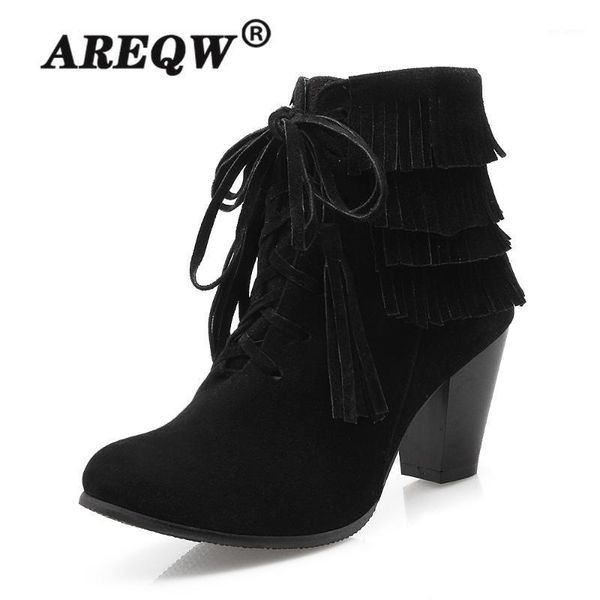 ankle boots autumn and winter fashion round head zipper tassel thick heel low-heeled short tube women's shoes size1, Black
ankle boots autumn and winter fashion round head zipper tassel thick heel low-heeled short tube women's shoes size1, Black