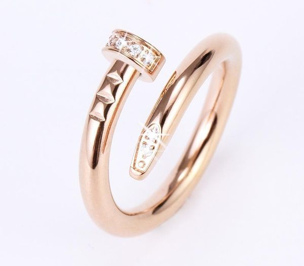 2020 new nail titanium steel ring women's fashion stainless steel jewelry web celebrity all-match fashion44, Silver
2020 new nail titanium steel ring women's fashion stainless steel jewelry web celebrity all-match fashion44, Silver