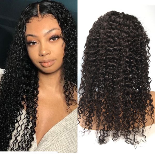 deep wave human hair lace front wigs swiss lace 150 density 16 inch virgin hair wigs, Black
deep wave human hair lace front wigs swiss lace 150 density 16 inch virgin hair wigs, Black