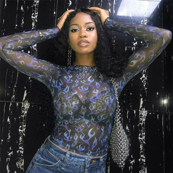 2020 лето женщины mesh sheer топ с длинным рукавом см через crop tops t рубашки sexy девушки женщин tops, White
2020 лето женщины mesh sheer топ с длинным рукавом см через crop tops t рубашки sexy девушки женщин tops, White