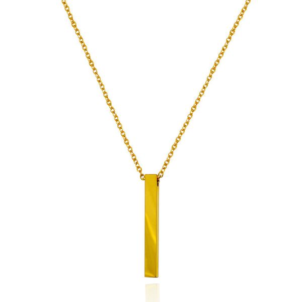 new arrival blank bar pendant stainless steel necklace gold silver pendant jewelry for buyer own engraving
new arrival blank bar pendant stainless steel necklace gold silver pendant jewelry for buyer own engraving