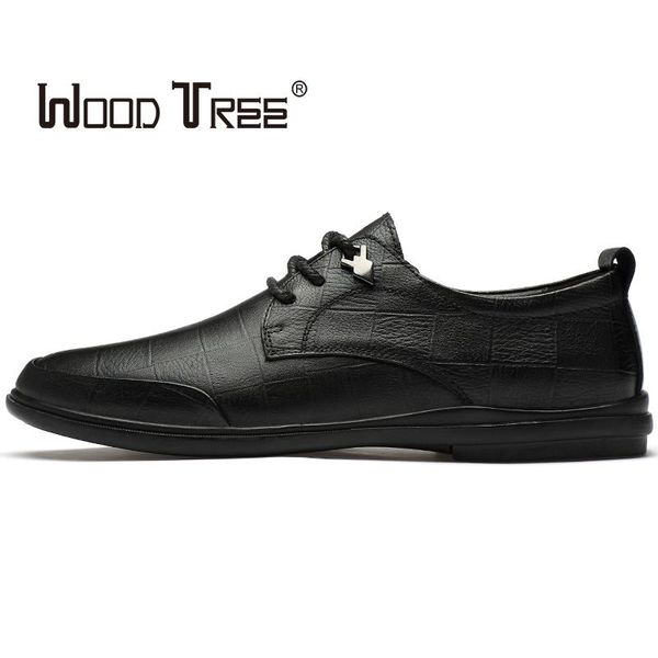 woodtree 2020 fashion loafers walking footwear outdoor breathable sneakers men's leather business casual shoes for male, Black 
woodtree 2020 fashion loafers walking footwear outdoor breathable sneakers men's leather business casual shoes for male, Black