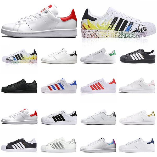 stan smith superstars mens womens classic casual shoes tripler black oreo laser golden platform fashion sports sneakers flat trainers 36-44
stan smith superstars mens womens classic casual shoes tripler black oreo laser golden platform fashion sports sneakers flat trainers 36-44