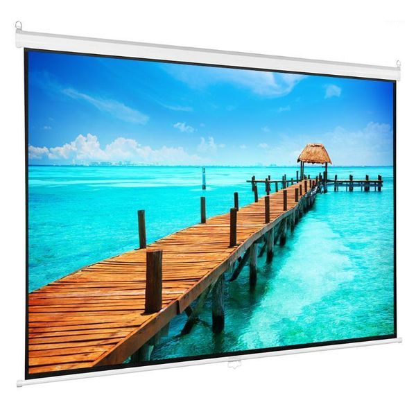 projection screens 120 inch 4:3 matte white manual pull down auto-locking wall mounted projector screen for indoor outdoor movie home theate
projection screens 120 inch 4:3 matte white manual pull down auto-locking wall mounted projector screen for indoor outdoor movie home theate