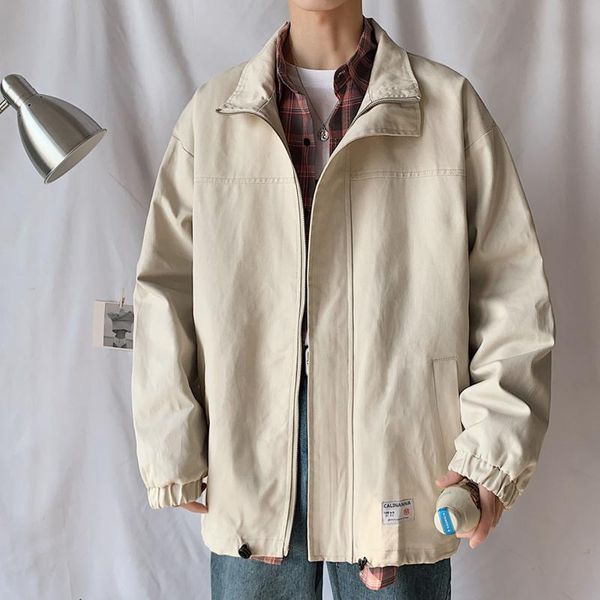 men's jackets 2021 youth cotton outerwear streetwear bomber jacket white coats loose green/black color stand collar windbreaker m-5xl, Black;brown
men's jackets 2021 youth cotton outerwear streetwear bomber jacket white coats loose green/black color stand collar windbreaker m-5xl, Black;brown