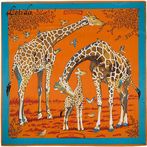joker big size square silk bandanas womens fashion twill giraffe scarf shawl animal print big bandanas wholesale 130*130cm 201006, Blue;gray
joker big size square silk bandanas womens fashion twill giraffe scarf shawl animal print big bandanas wholesale 130*130cm 201006, Blue;gray