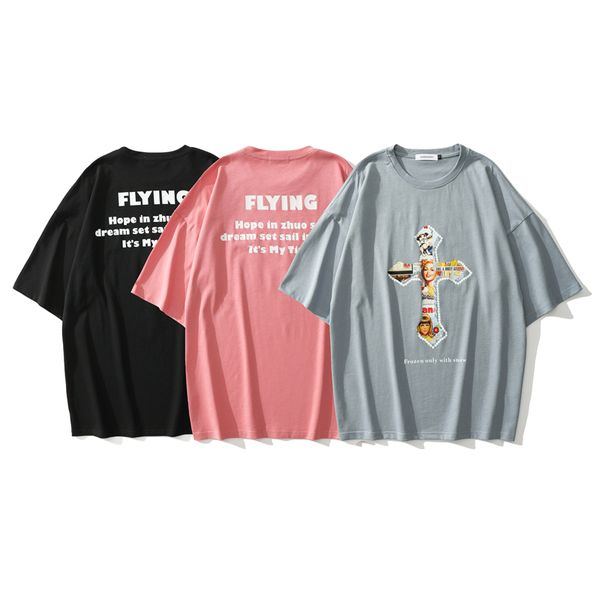 europe spring summer cartoon cross beauty print casual hip hop oversize street wear tshirt t shirts men women cotton tee, White;black
europe spring summer cartoon cross beauty print casual hip hop oversize street wear tshirt t shirts men women cotton tee, White;black