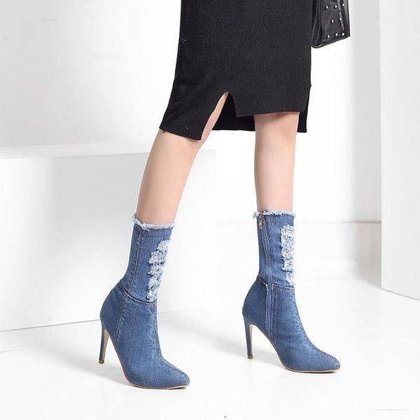 boots 2021 ladies fashion pointed stiletto high heel stretch cowboy mid-tube women's plus size women shoes cushioning1, Black
boots 2021 ladies fashion pointed stiletto high heel stretch cowboy mid-tube women's plus size women shoes cushioning1, Black