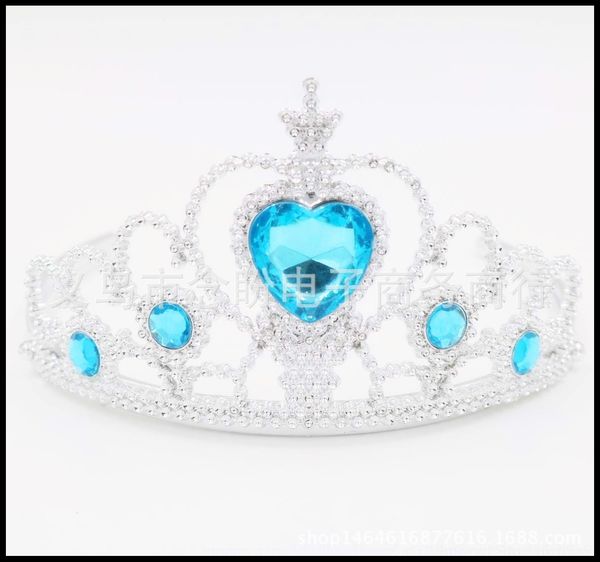 qqjyd children's plastic frozen blue frozen five diamond peach heart princess crown children's crown y610o
qqjyd children's plastic frozen blue frozen five diamond peach heart princess crown children's crown y610o