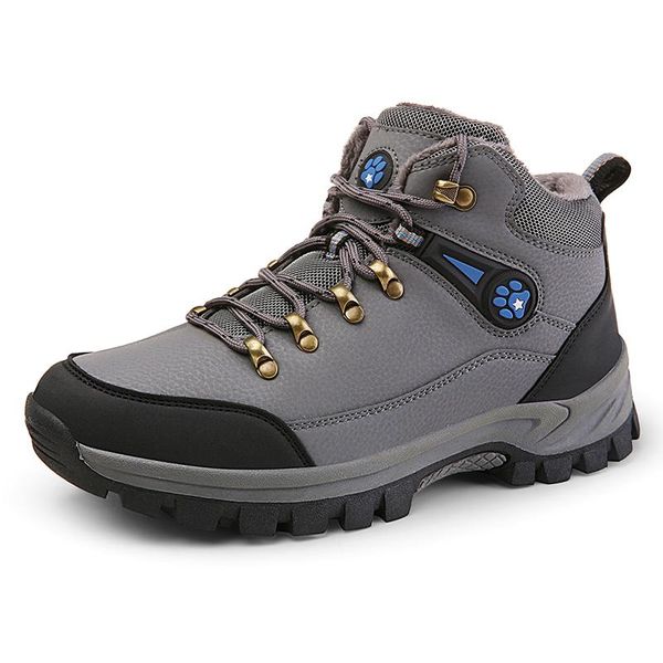 fashion genuine leather men boots winter with fur 2020 warm snow boots men winter work casual shoes rubber ankle, Black
fashion genuine leather men boots winter with fur 2020 warm snow boots men winter work casual shoes rubber ankle, Black