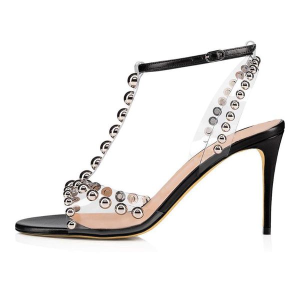 sandals 2021 spring extra large metal rivets pvc buckle stilettos banquet dress wedding bride bridesmaid shoes women, Black
sandals 2021 spring extra large metal rivets pvc buckle stilettos banquet dress wedding bride bridesmaid shoes women, Black