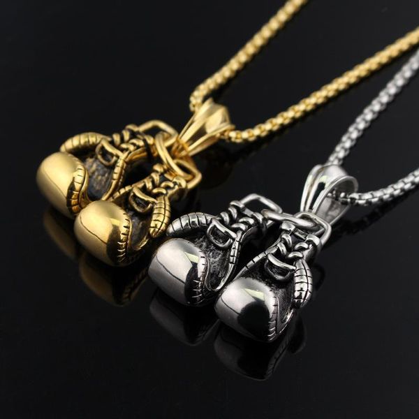 dxjel boxing gloves necklace for men sporty pendant necklace jewelry for men boy charm fashion hiphop sport fitness jewelry gift, Silver
dxjel boxing gloves necklace for men sporty pendant necklace jewelry for men boy charm fashion hiphop sport fitness jewelry gift, Silver