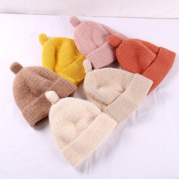 beanie/skull caps joker brim hat female candy color lovely tail wool cloth with soft nap is knitted hats, Blue;gray
beanie/skull caps joker brim hat female candy color lovely tail wool cloth with soft nap is knitted hats, Blue;gray