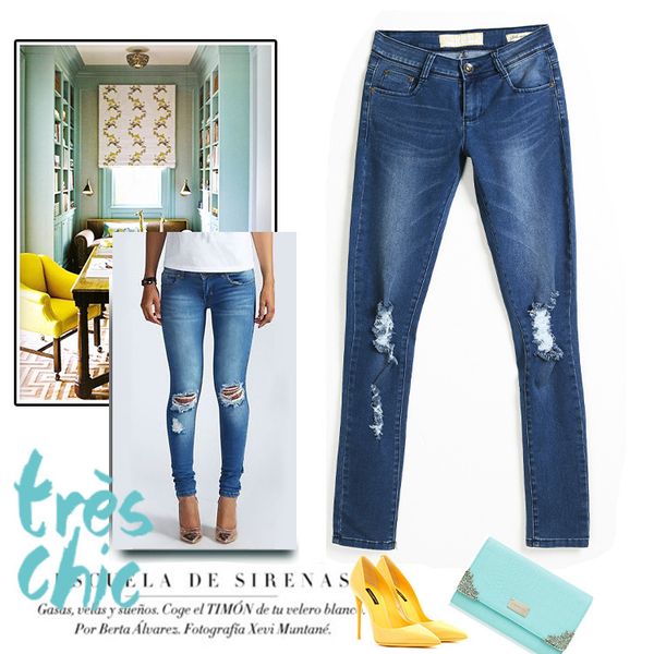 fashion women designer jeans plus size womans clothes womens femme ripped jeans woman high waist elastic force hole pencil pants ft391, Blue
fashion women designer jeans plus size womans clothes womens femme ripped jeans woman high waist elastic force hole pencil pants ft391, Blue