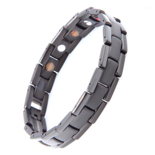 38 magnet therapy man bracelet women bracelet fashion stainless steel sore hand alleviate fatigue titanium charm1, Golden;silver
38 magnet therapy man bracelet women bracelet fashion stainless steel sore hand alleviate fatigue titanium charm1, Golden;silver