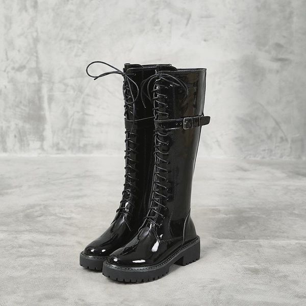 boots 2021 brand spring women knee high thigh over the thick platform booties, Black
boots 2021 brand spring women knee high thigh over the thick platform booties, Black