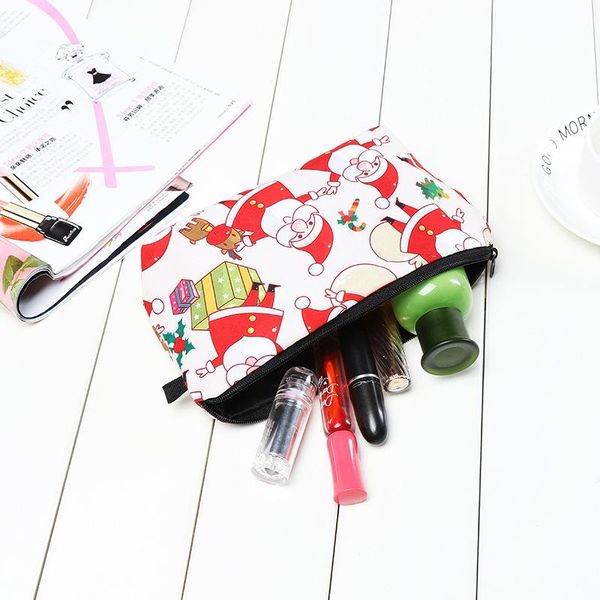 professional make up tool with drawstring christmas pencil bags makeup kit beautiful santa claus print bag xmas gift
professional make up tool with drawstring christmas pencil bags makeup kit beautiful santa claus print bag xmas gift