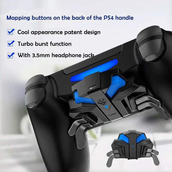 1 Pcs Fps Controller Gamepad Mapping Key For Slim/pro With Mods & Paddles Turbo Controller Adapter Games Accessories