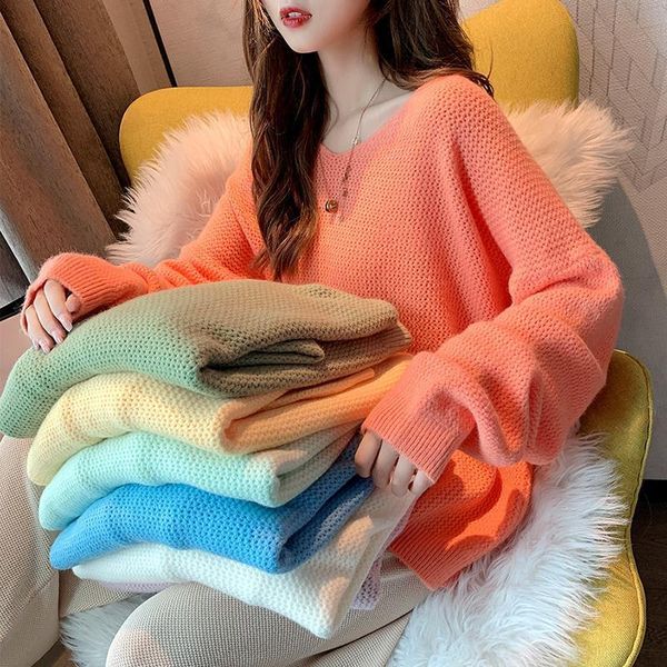 oversized sweater korean style woman fashion 2021 plus size 3xl candy color causal loose women sweaters and pullovers, White;black
oversized sweater korean style woman fashion 2021 plus size 3xl candy color causal loose women sweaters and pullovers, White;black