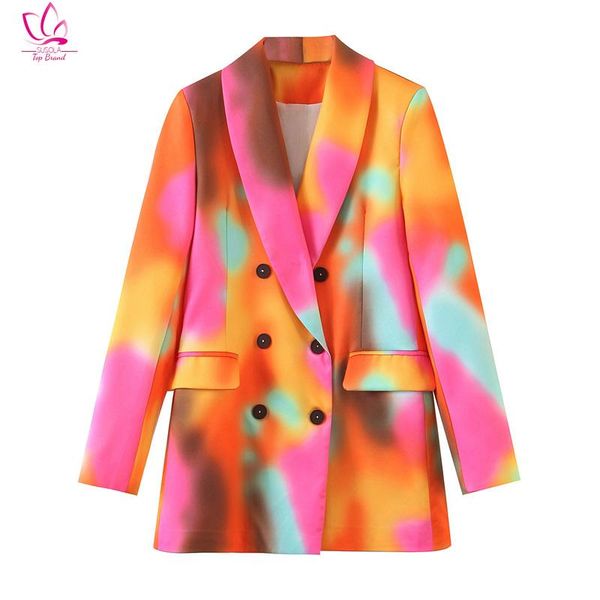 women's suits & blazers casual shawl collar women fashion double breasted jackets elegant orange pink printed female ladies, White;black
women's suits & blazers casual shawl collar women fashion double breasted jackets elegant orange pink printed female ladies, White;black